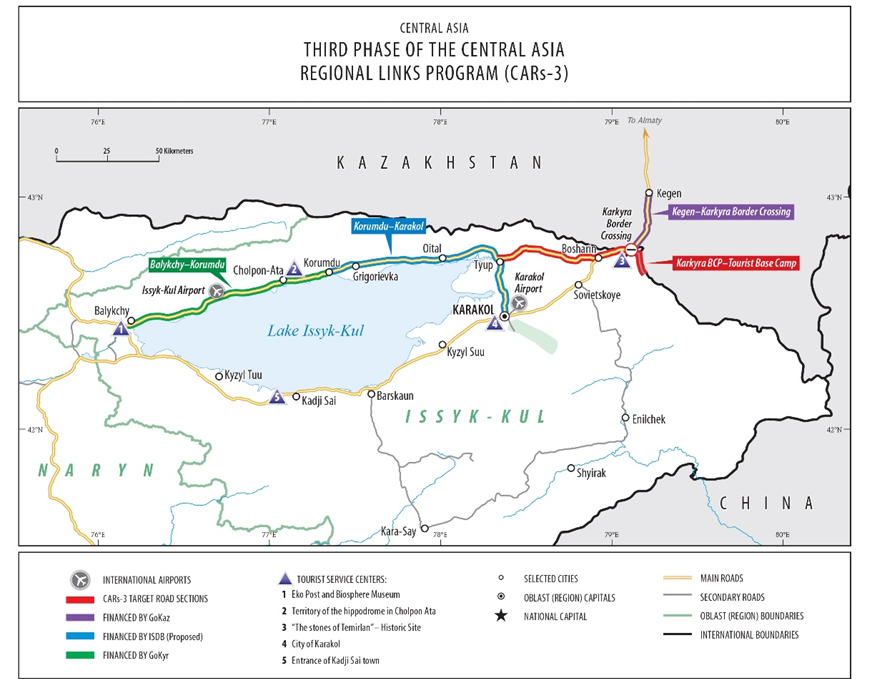 Third Phase of the Central Asia Regional 
Links Program (CARs-3)